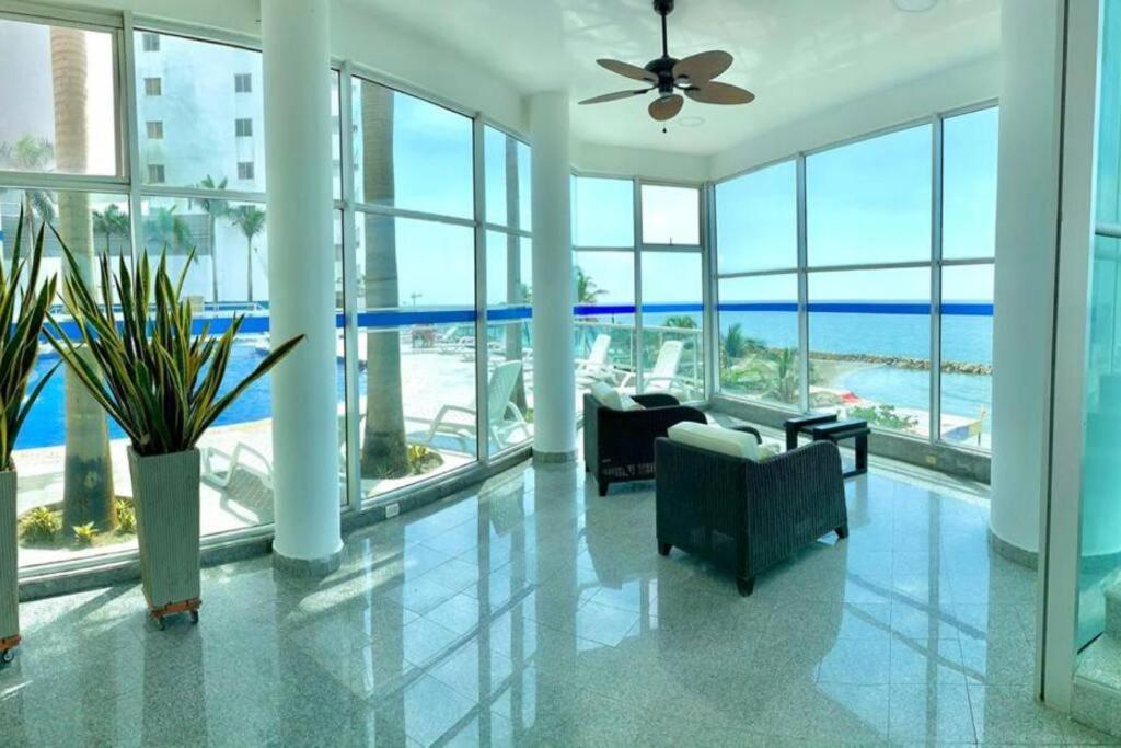 Hermoso Apartamento Vista Al Mar. Edf Palmetto 1 . Cartagena Exterior photo