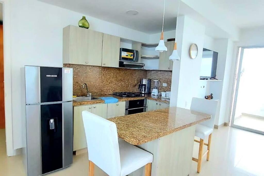 Hermoso Apartamento Vista Al Mar. Edf Palmetto 1 . Cartagena Exterior photo