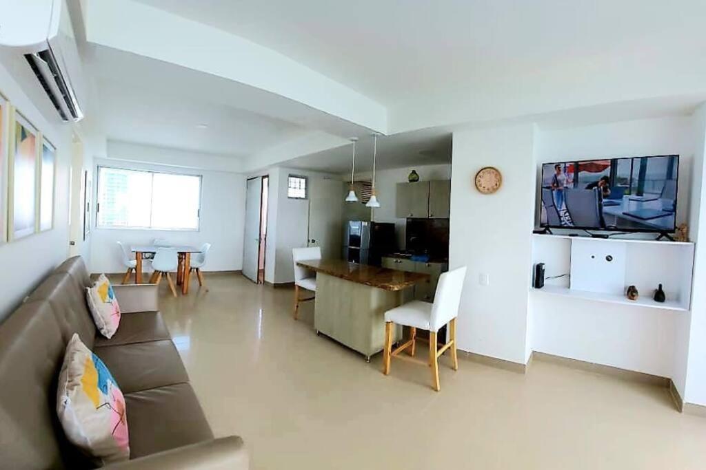 Hermoso Apartamento Vista Al Mar. Edf Palmetto 1 . Cartagena Exterior photo